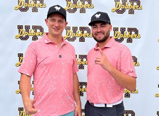 Annual-Golf-Tournament2_07-min Two guys at the Dobbers Up Golf Tournament